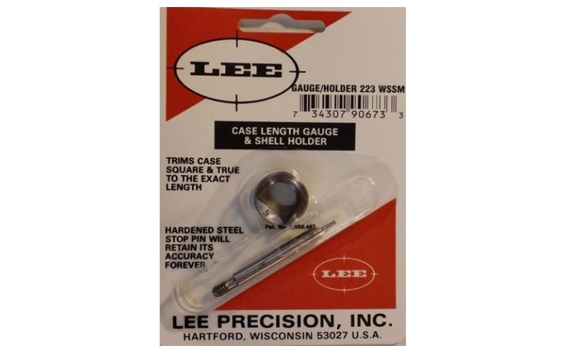 Lee Precision Lee length gauge/ shellholder, .223 wssm
